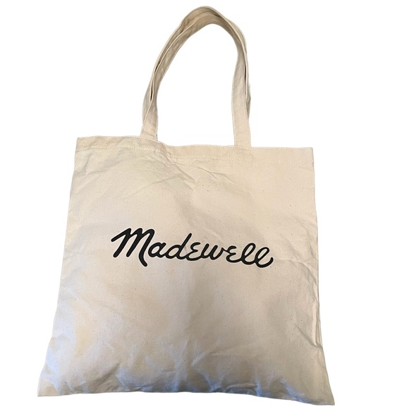 Madewell “Do Well” Canvas Tote Bag - Picture 2 of 4